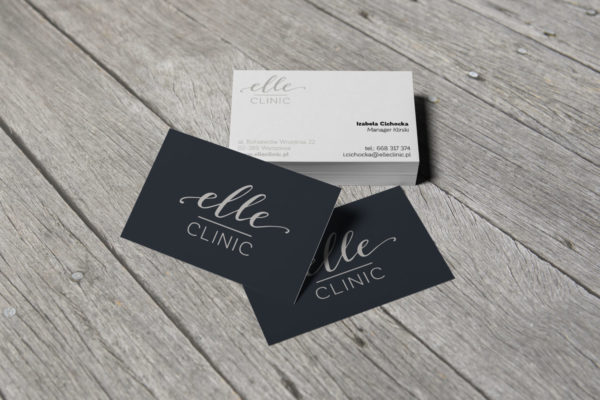 Elle Clinic business cards