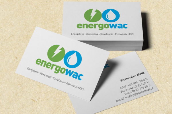 Energowac business cards