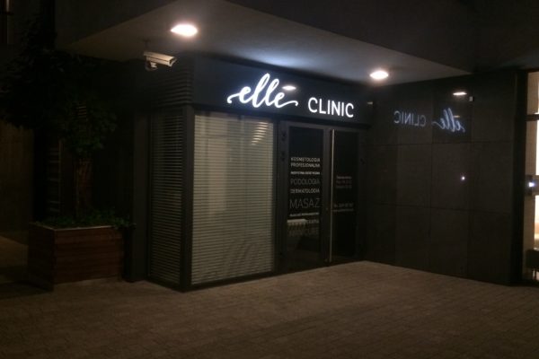 Elle Clinic at night