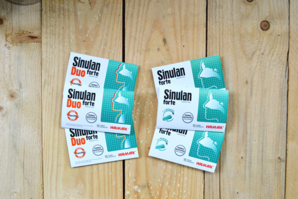 Sinulan blisterpack packaging